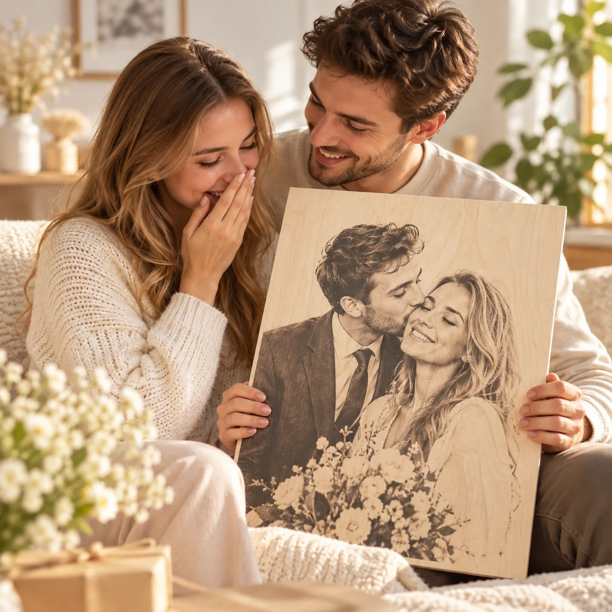 Personalizowany portret na drewnie EdexArt